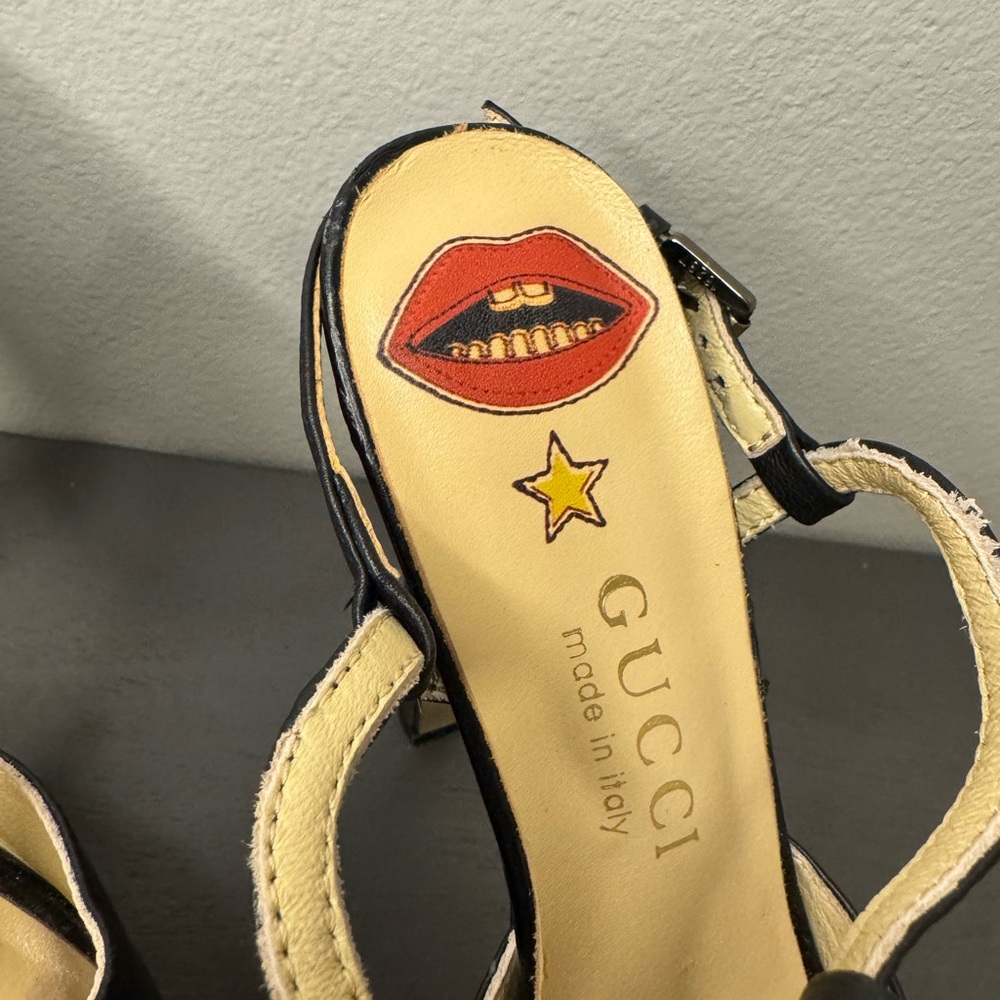 Gucci Leather Platform Pump, Black - Picture 7 of 12